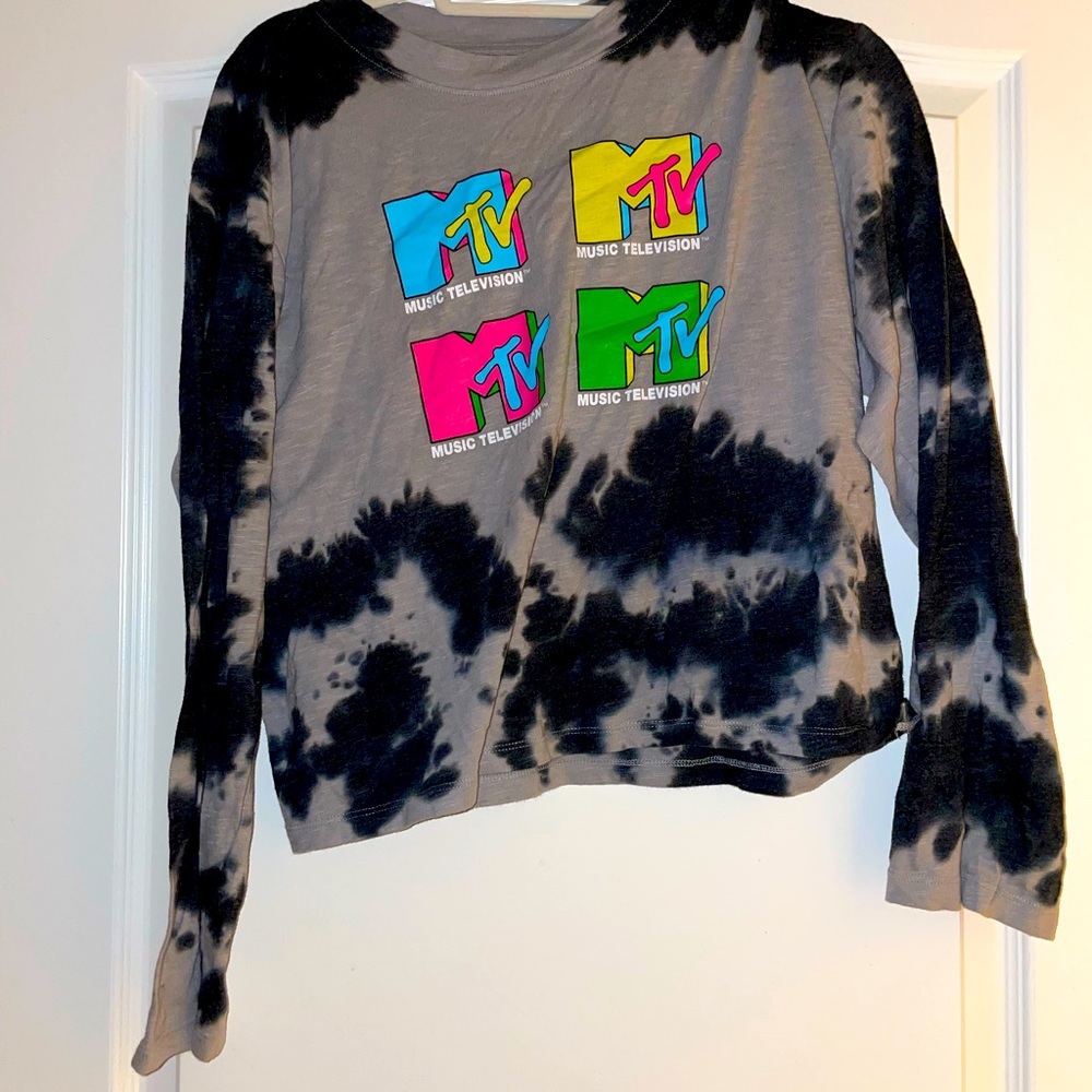 Long Sleeve MTV tye dye